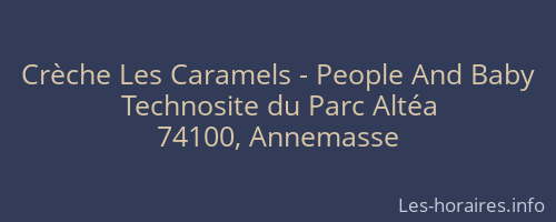 Crèche Les Caramels - People And Baby