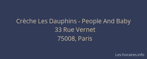 Crèche Les Dauphins - People And Baby