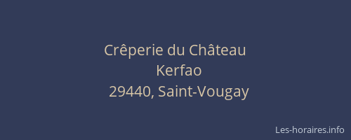 Crêperie du Château