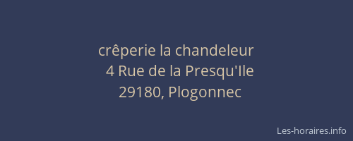 cr&ecirc;perie la chandeleur
