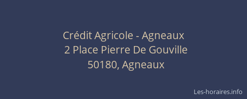 Crédit Agricole - Agneaux