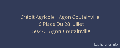 Crédit Agricole - Agon Coutainville