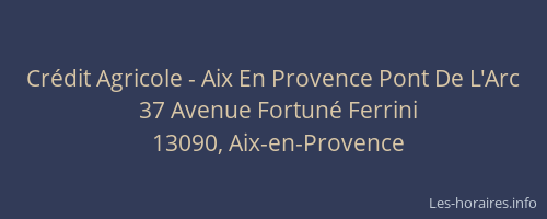 Crédit Agricole - Aix En Provence Pont De L'Arc