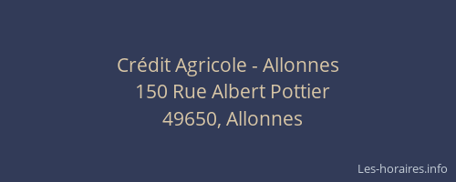 Crédit Agricole - Allonnes