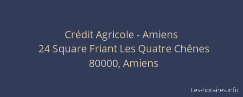 Crédit Agricole - Amiens