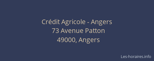 Crédit Agricole - Angers