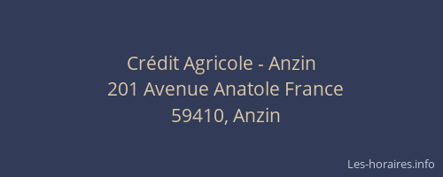 Crédit Agricole - Anzin