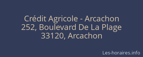 Crédit Agricole - Arcachon