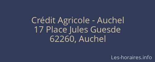 Crédit Agricole - Auchel