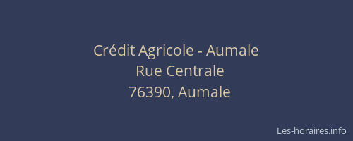 Crédit Agricole - Aumale