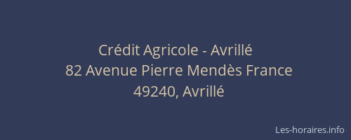 Crédit Agricole - Avrillé