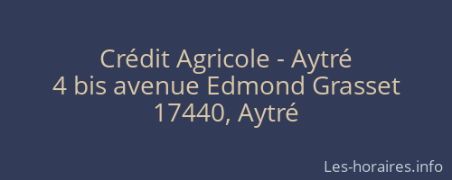 Crédit Agricole - Aytré