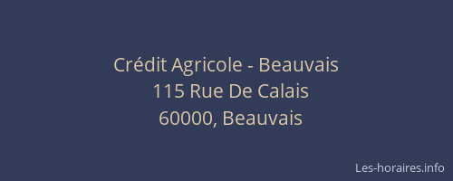 Crédit Agricole - Beauvais