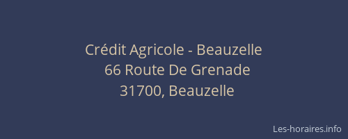 Crédit Agricole - Beauzelle