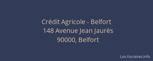 Crédit Agricole - Belfort