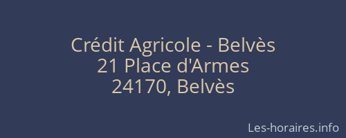 Crédit Agricole - Belvès