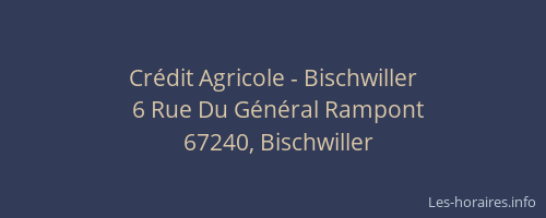 Crédit Agricole - Bischwiller