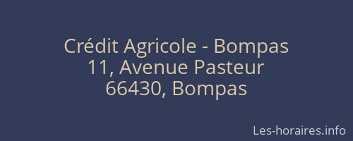 Crédit Agricole - Bompas