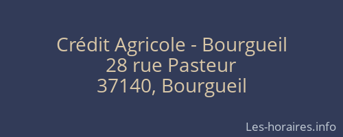 Crédit Agricole - Bourgueil