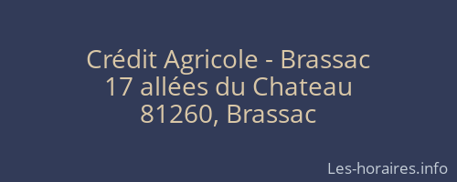 Crédit Agricole - Brassac