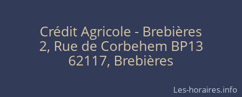 Crédit Agricole - Brebières