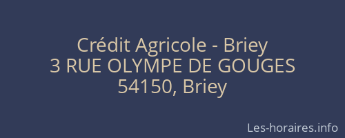 Crédit Agricole - Briey