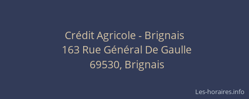 Crédit Agricole - Brignais
