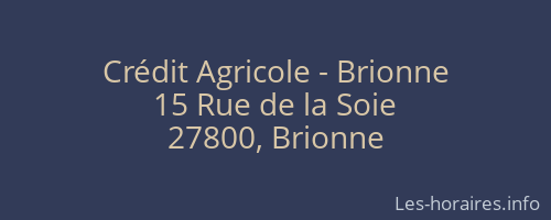 Crédit Agricole - Brionne