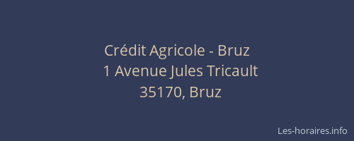 Crédit Agricole - Bruz