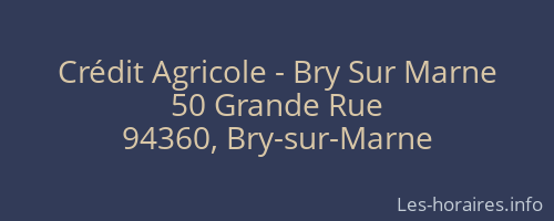 Crédit Agricole - Bry Sur Marne