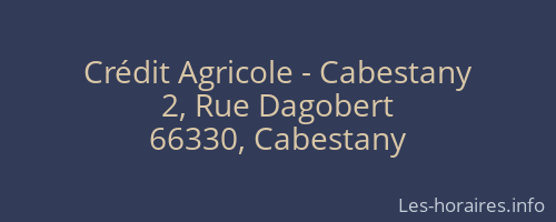 Crédit Agricole - Cabestany