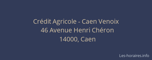 Crédit Agricole - Caen Venoix