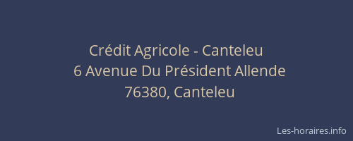 Crédit Agricole - Canteleu