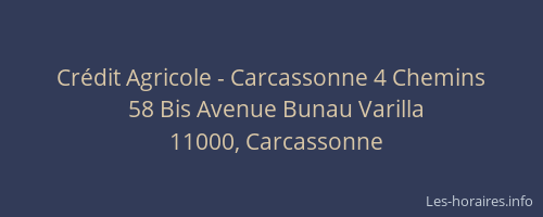 Crédit Agricole - Carcassonne 4 Chemins