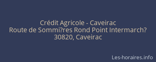 Crédit Agricole - Caveirac