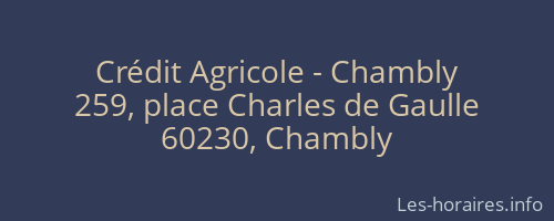 Crédit Agricole - Chambly