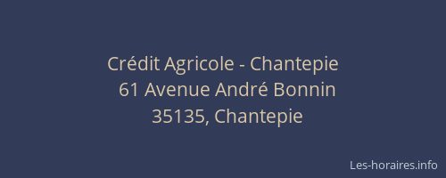 Crédit Agricole - Chantepie