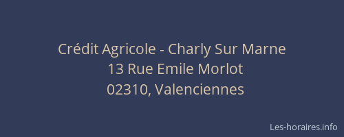 Crédit Agricole - Charly Sur Marne