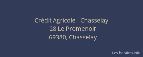 Crédit Agricole - Chasselay