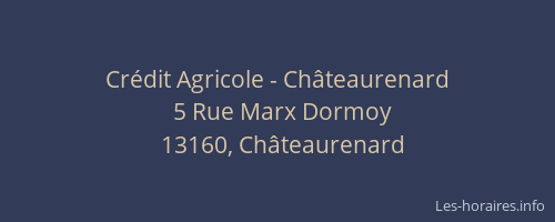 Crédit Agricole - Châteaurenard