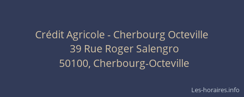 Crédit Agricole - Cherbourg Octeville