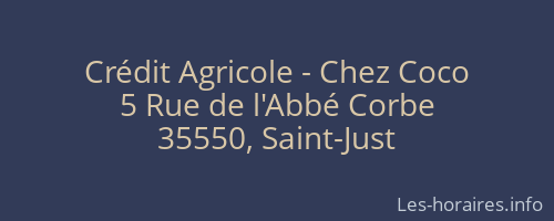 Crédit Agricole - Chez Coco
