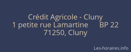 Crédit Agricole - Cluny