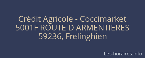 Crédit Agricole - Coccimarket