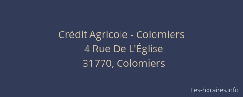 Crédit Agricole - Colomiers