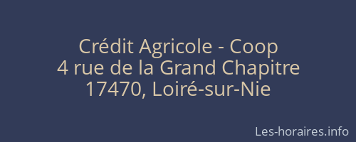 Crédit Agricole - Coop