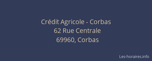 Crédit Agricole - Corbas
