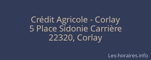 Crédit Agricole - Corlay