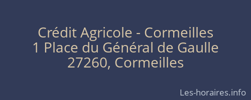 Crédit Agricole - Cormeilles