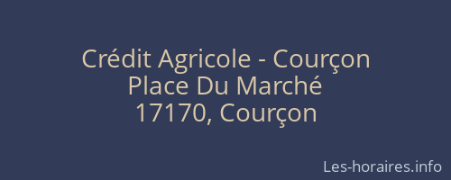 Crédit Agricole - Courçon